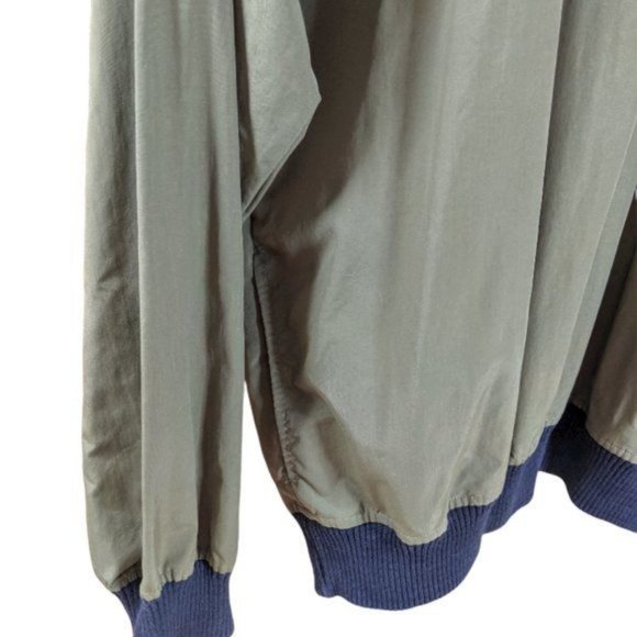 Men's Elion Apparel Pullover Windbreaker in Olive Green Black Embroidery - XL - Picture 6 of 15